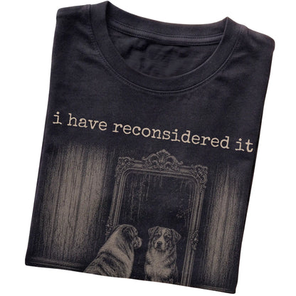 Black Australian Shepherd The Answer Is Still No T-shirt, folded view