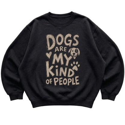Black Dogs Are my Kind of people laid flat