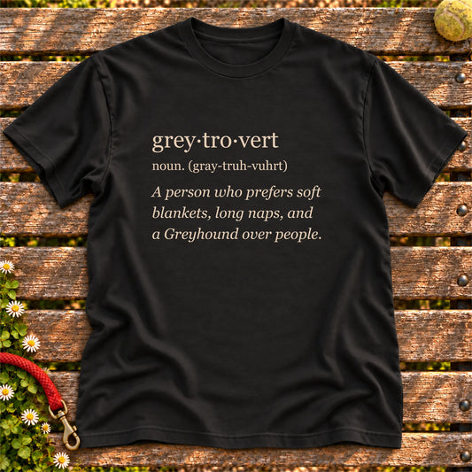 Black Greyhound Tro-Vert Softstyle T-shirt