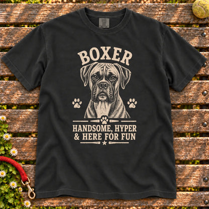 Hyper Boxer T-Shirt in Black