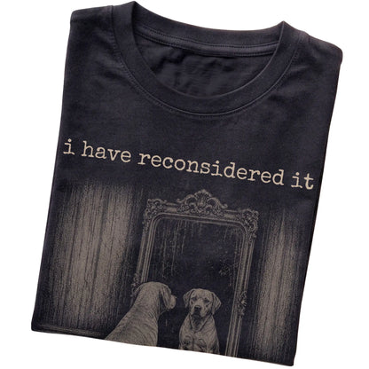 Black Labrador Retriever The Answer Is Still No T-shirt, folded view