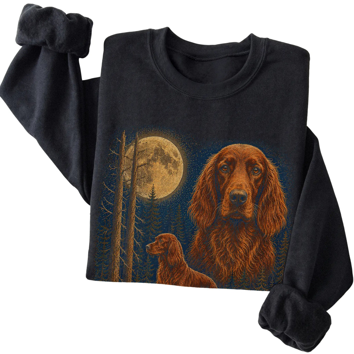 Irish Setter Wildwood Moon Sweatshirt in Black