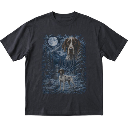 Pointer Forest Moon T-Shirt in Black
