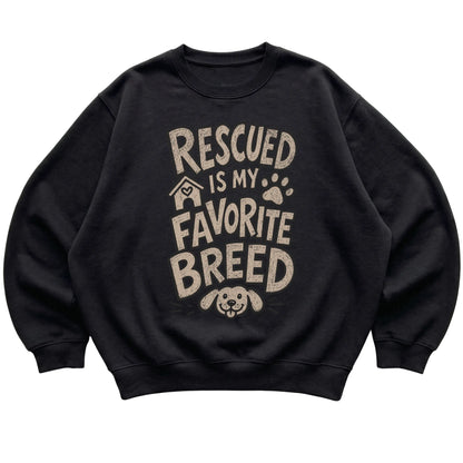 Black Rescued is my favorite breed laid flat
