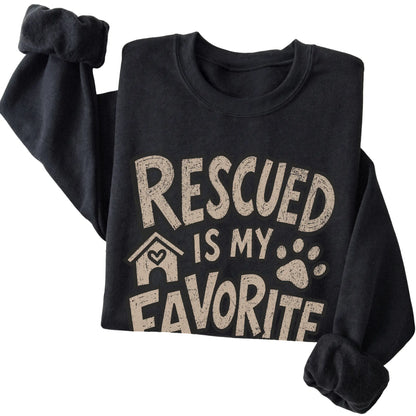 Black Rescued is my favorite breed folded detail