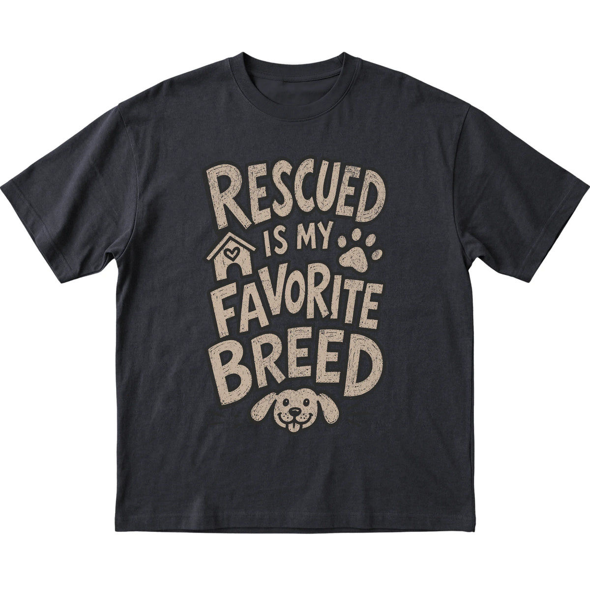 Black Rescued is my favorite breed laid flat