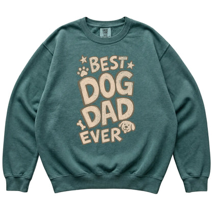 Blue Spruce Best Dog Dad Ever laid flat