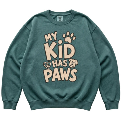 Blue Spruce My kid has paws laid flat
