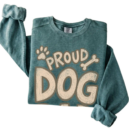 Blue Spruce Proud Dog Dad folded detail