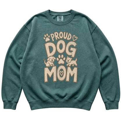 Blue Spruce Proud Dog Mom laid flat