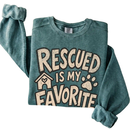 Blue Spruce Rescued is my favorite breed folded detail