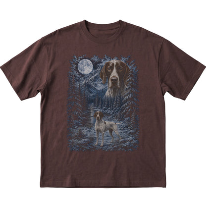 Pointer Forest Moon T-Shirt in Dark Chocolate