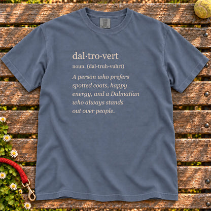 Denim Dalmatian Tro-Vert Comfort Colors T-shirt