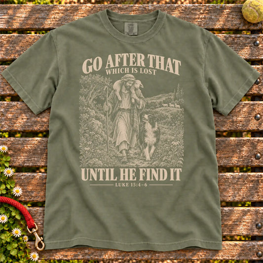 Moss Until He Find It scripture Comfort Colors T-shirt