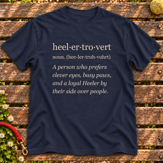 Navy Blue Heeler Tro-Vert Softstyle T-shirt