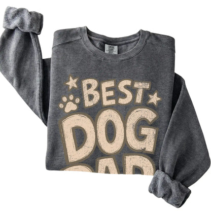 Pepper Best Dog Dad Ever folded detail