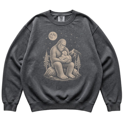 Bigfoot and Havanese Sweatshirt in Pepper