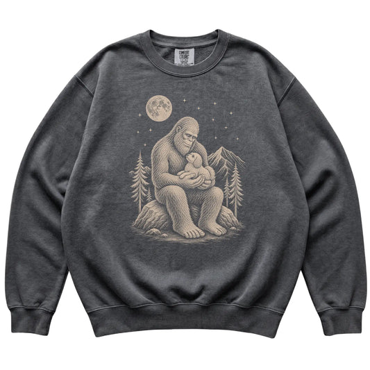Bigfoot and Havanese Sweatshirt in Pepper
