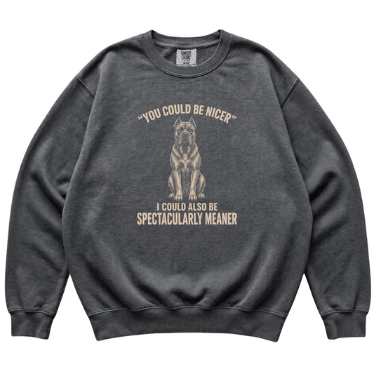 Cane Corso Guard Dog sweatshirt in Pepper