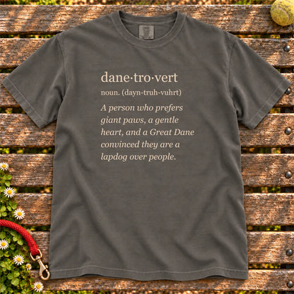 Pepper Great Dane Tro-Vert Comfort Colors T-shirt