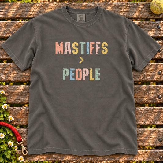 Mastiffs > People design on a Pepper Comfort Colors® T-shirt