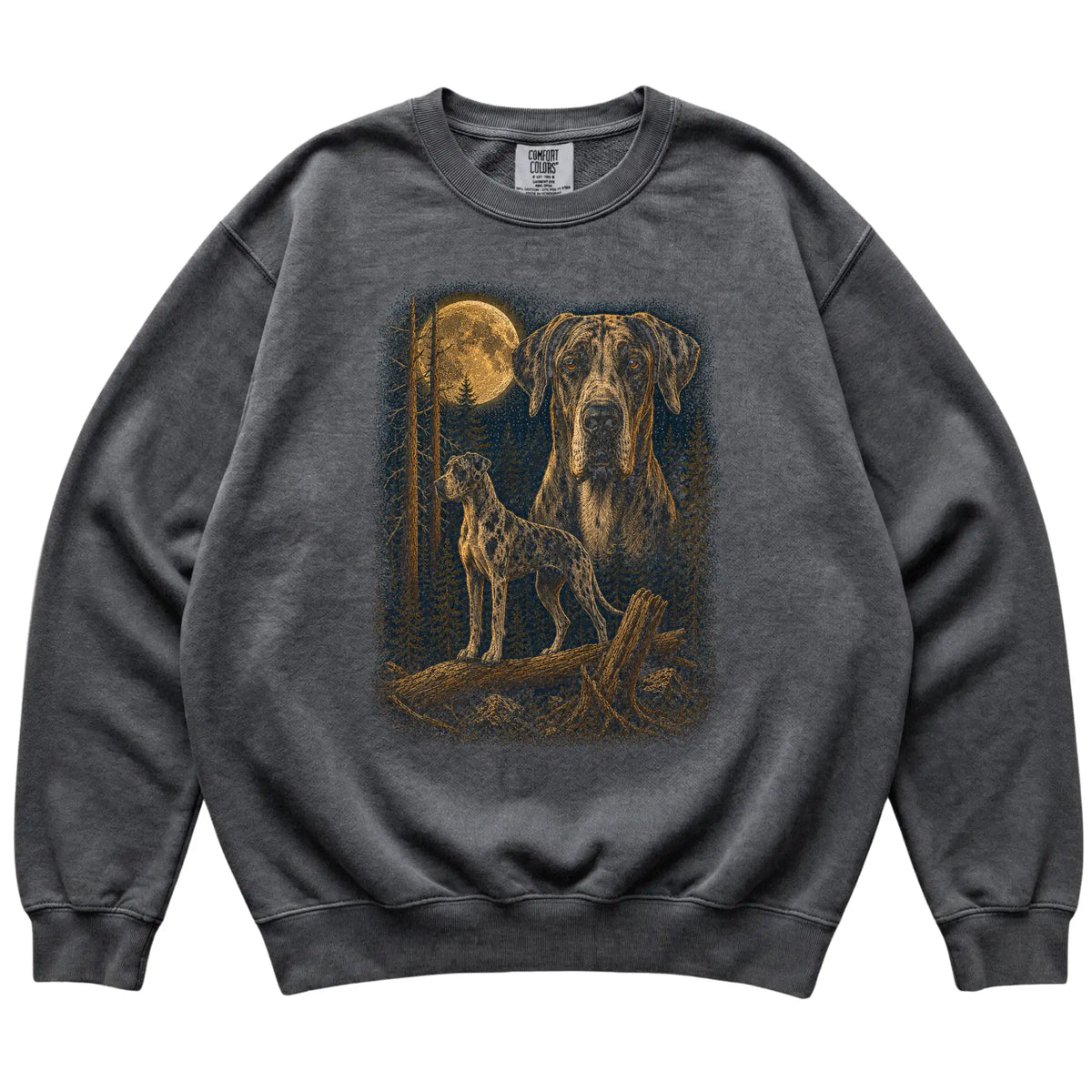 Great Dane Wildwood Moon Sweatshirt in Pepper