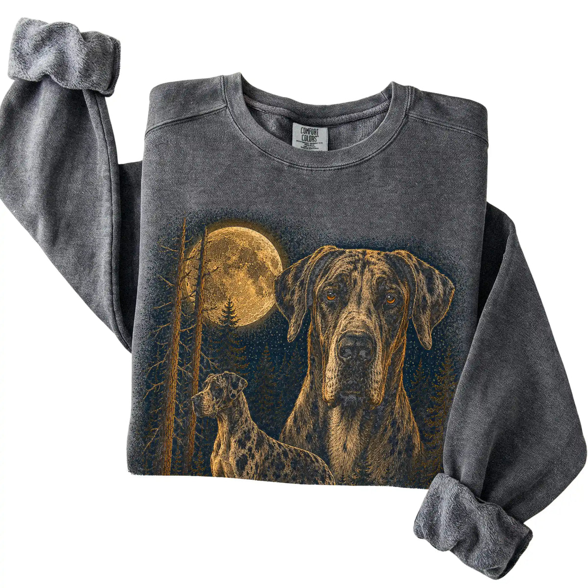 Great Dane Wildwood Moon Sweatshirt in Pepper