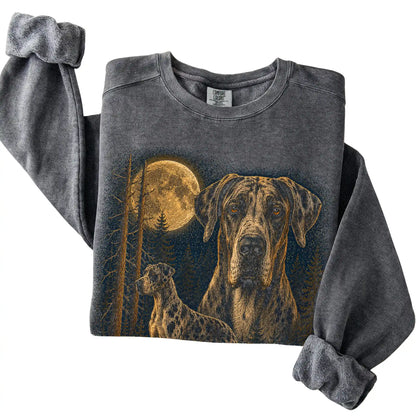 Great Dane Wildwood Moon Sweatshirt in Pepper
