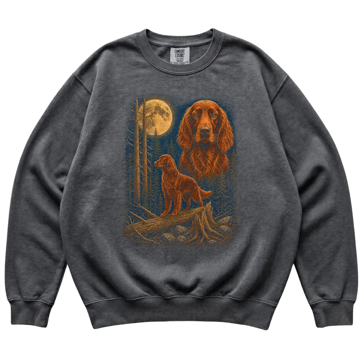 Irish Setter Wildwood Moon Sweatshirt in Pepper