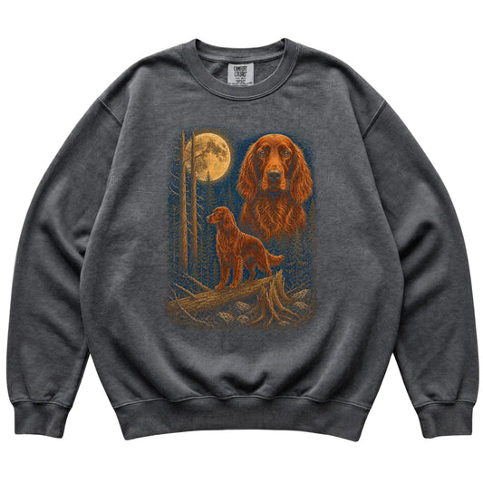 Irish Setter Wildwood Moon Sweatshirt in Pepper