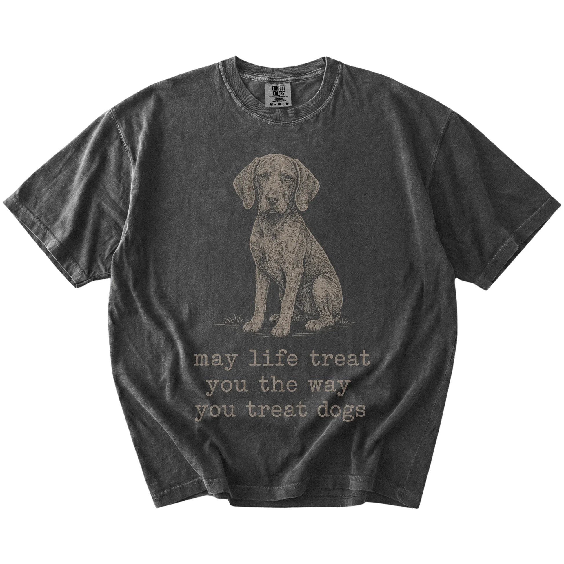 Pepper Pointer Karma T-Shirt laid flat