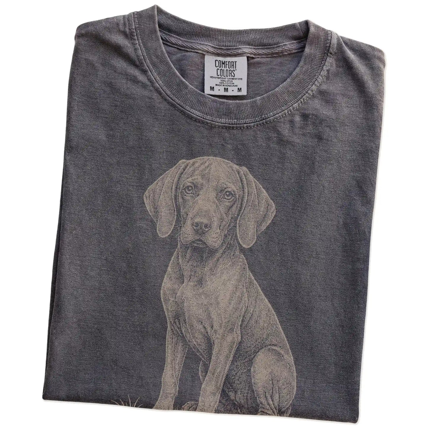 Folded Pepper Pointer Karma T-Shirt showing the graphic