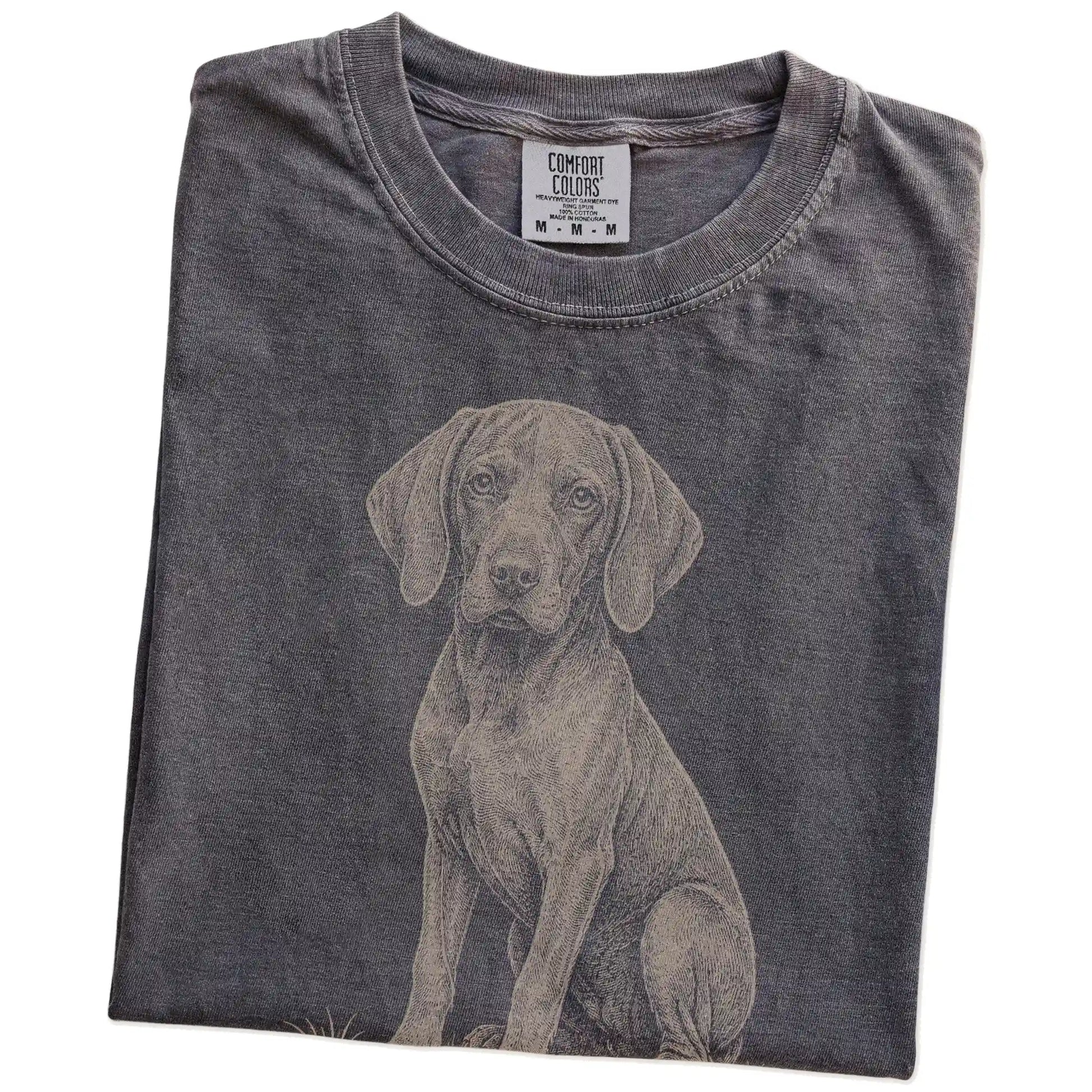 Folded Pepper Pointer Karma T-Shirt showing the graphic