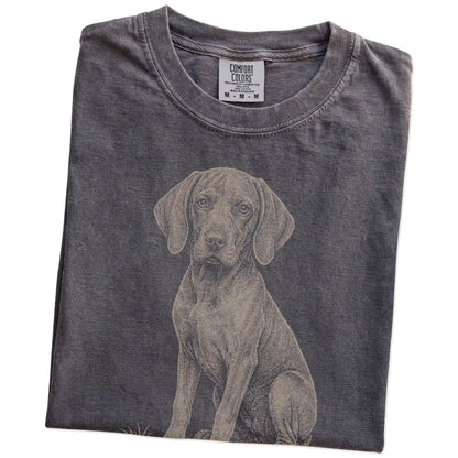 Folded Pepper Pointer Karma T-Shirt showing the graphic