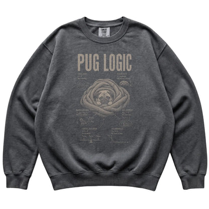 Pepper Pug Logic T-Shirt laid flat