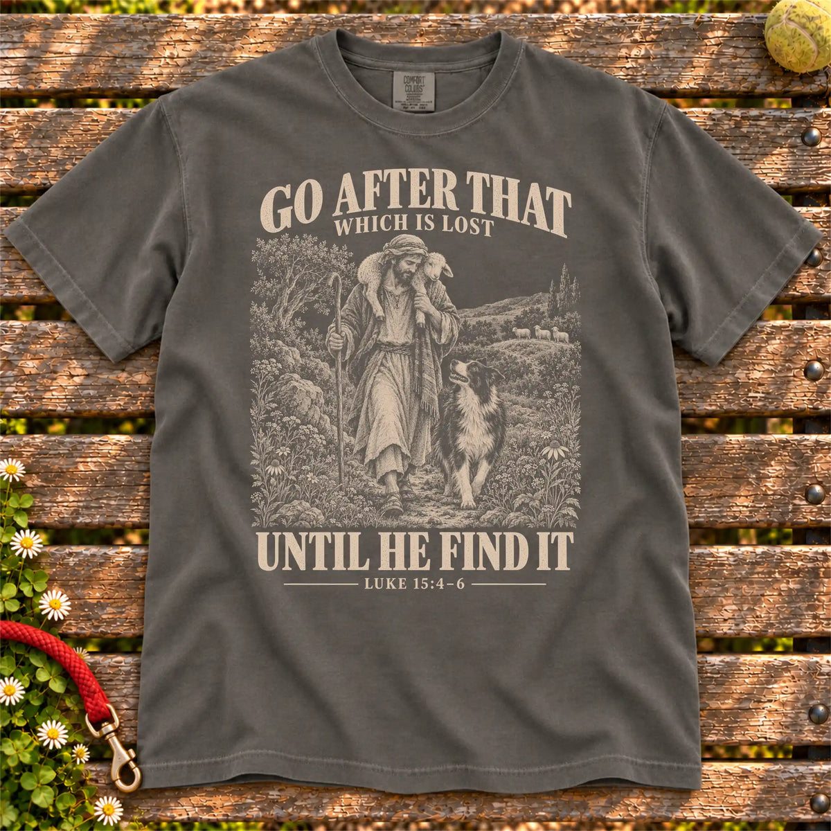 Pepper Until He Find It scripture Comfort Colors T-shirt